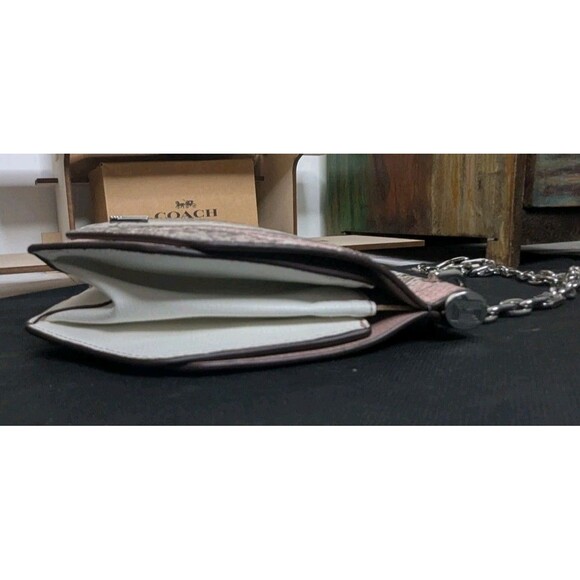 Karl Lagerfeld Bag - Exotic, Reptile, Pink, Adjustable Chain Strap, Small - Picture 15 of 16